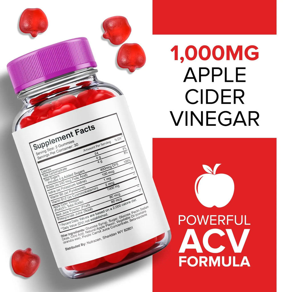 (5 Pack) Nutrizen Keto Acv Gummies - Official Formula - Nutrizen Keto + Acv Gummies Healthly Au supplements