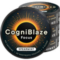 CogniBlaze Nootropic Pouches Caffeine Free (Spearmint) | 80 Focus Pouches for Clarity | 4 Pack (20 Per Can) | Mental Energy Pouches | 25mcg Huperzine A per Nootropic Pouch | Zero Calories CogniBlaze Au supplements