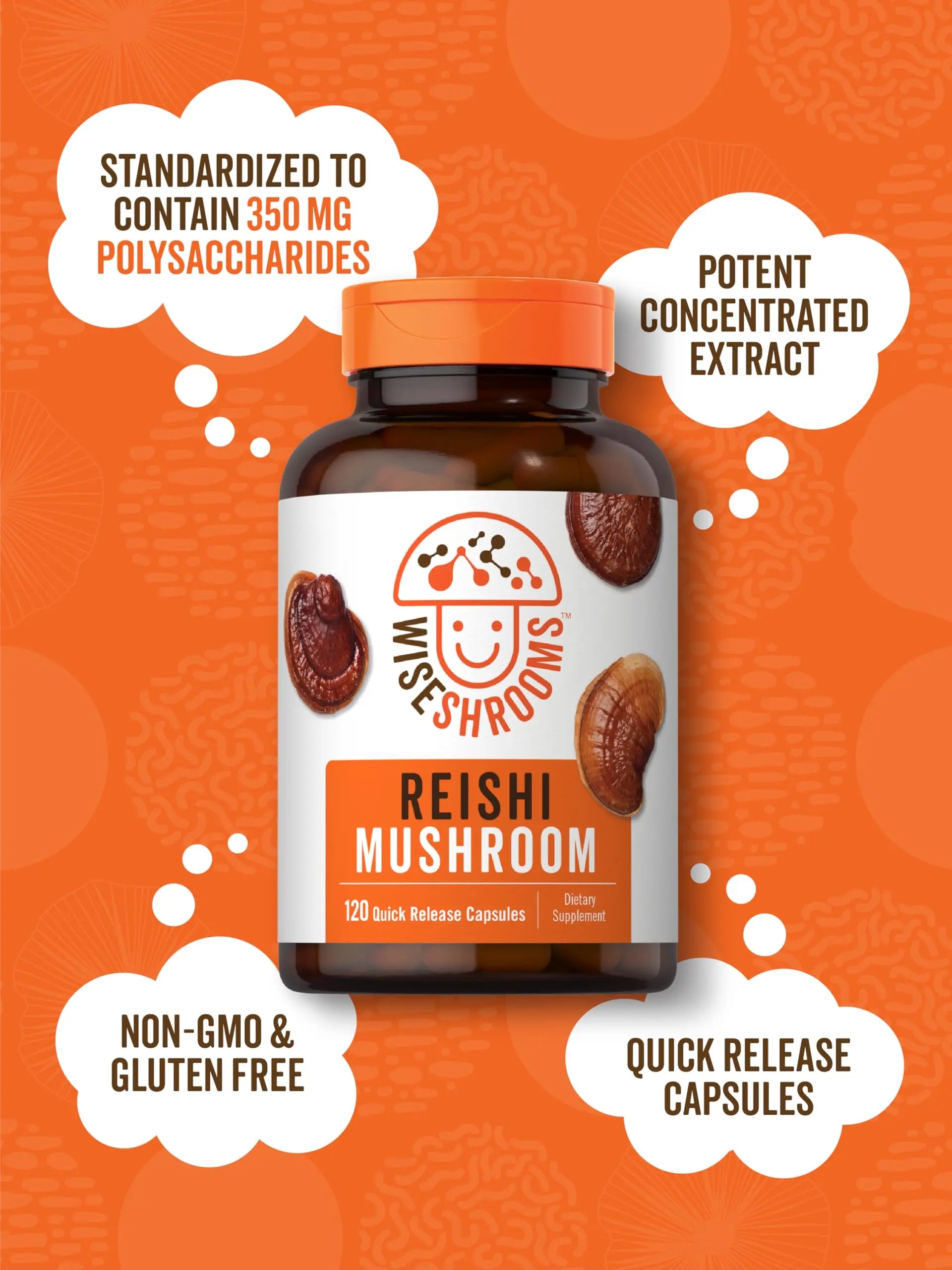 Carlyle Reishi Mushroom Capsules 5000 mg |120 Count | Non-GMO and Gluten Free Extract Carlyle Au supplements