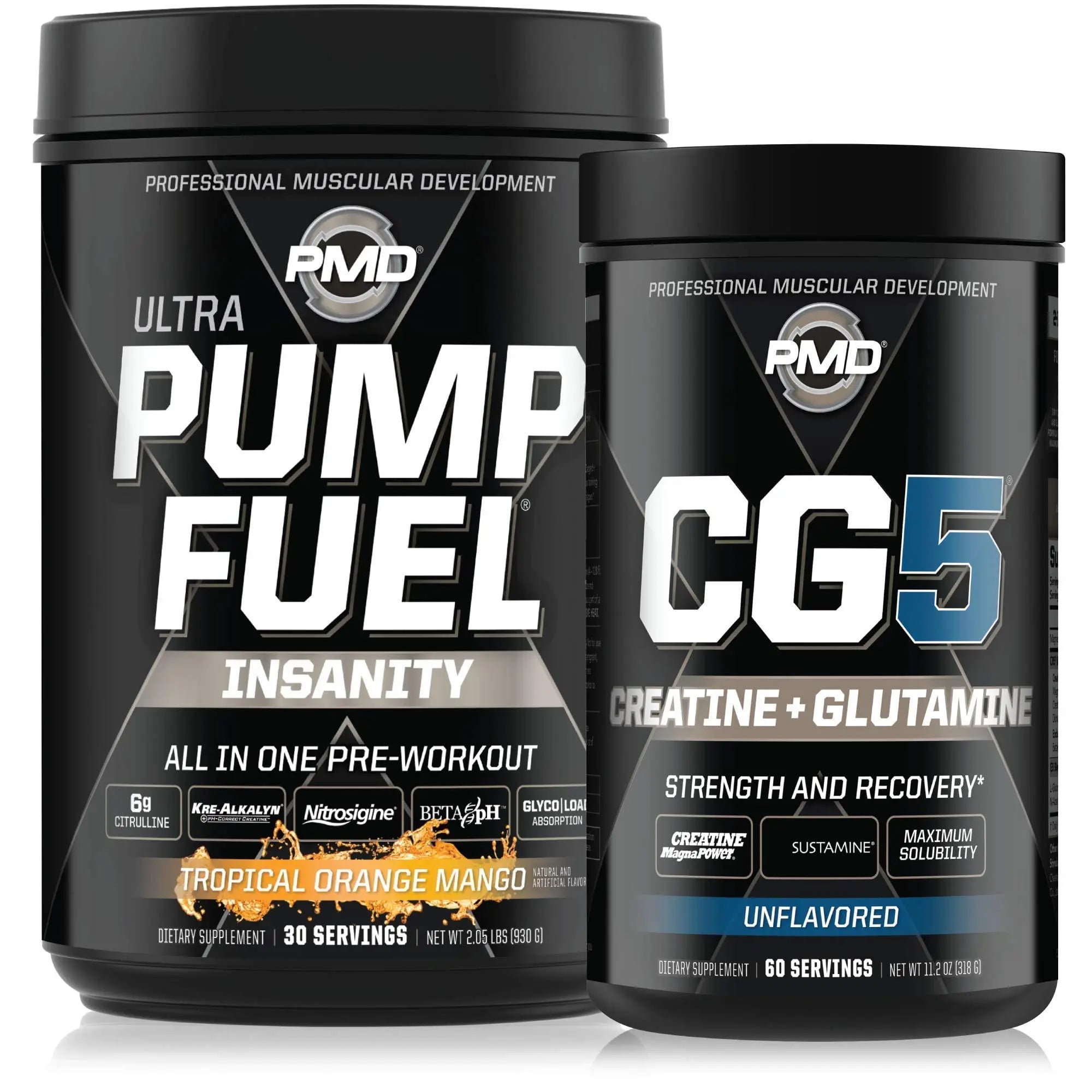 PMD Sports Ultra Pump Fuel Insanity - Pre Workout - Tropical Orange Mango (30 Servings) PMD Au supplements