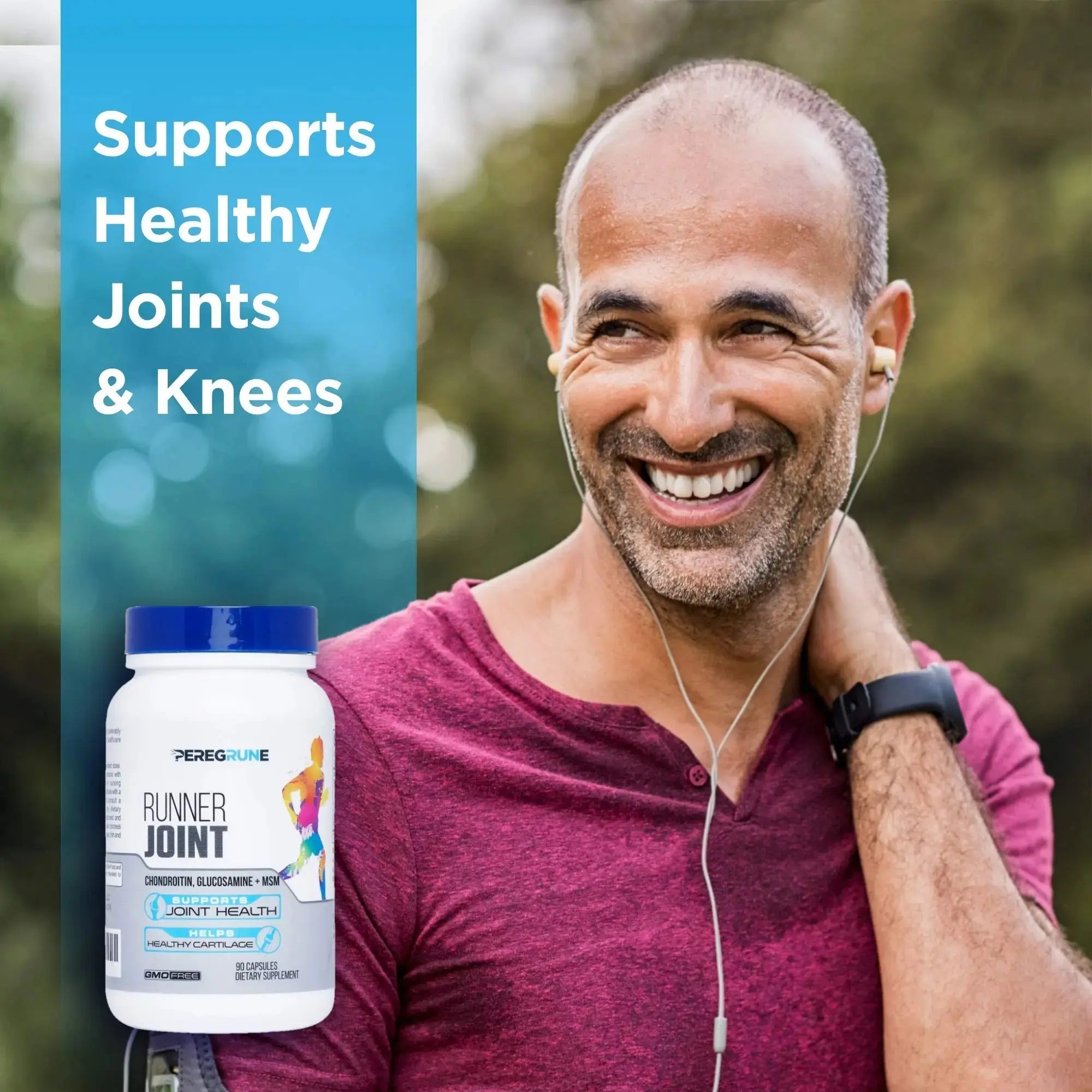 PEREGRUNE Runner Multivitamin & Joint Support Supplement | Antioxidants, Complete B-Complex & Probiotics to Support Energy PEREGRUNE Au supplements
