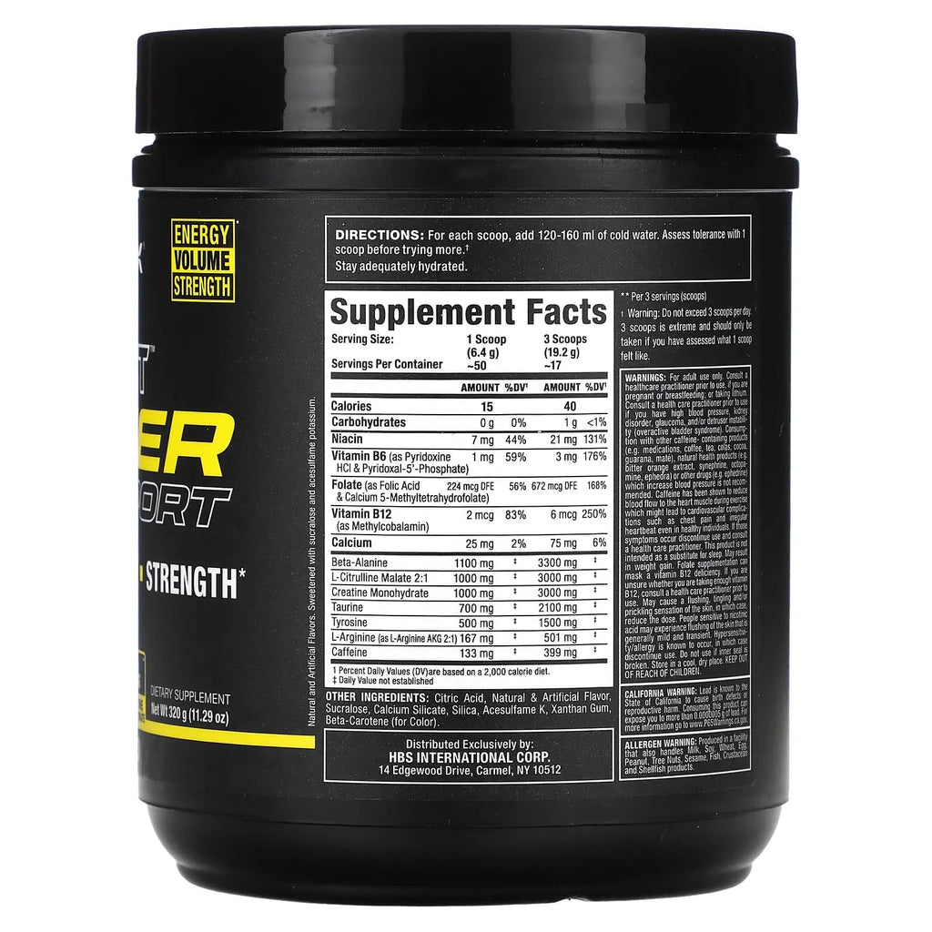 Allmax IGNITER SPORT Peach Mango (320g) Allmax Au supplements