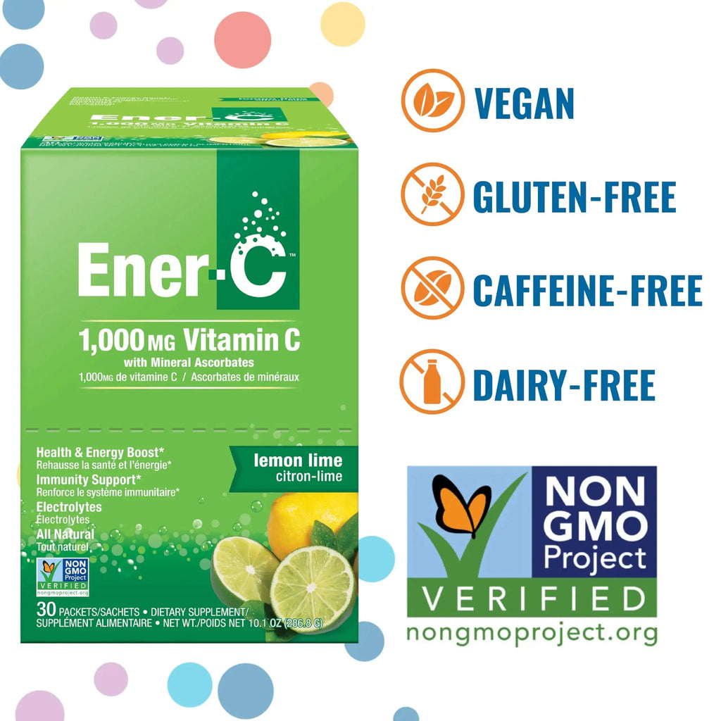Ener-C Multivitamin Drink Mix - Vitamin Packets for Water, Electrolytes Powder Packets, Vitamin Drink Mix, Hydration Liquid Mix Ener-C Au supplements