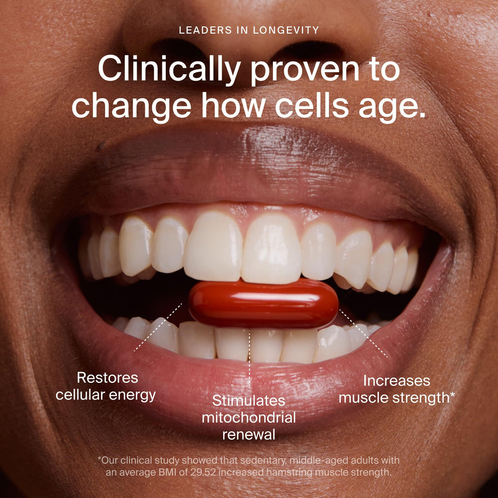 Timeline Mitopure Urolithin A Supplement Softgels - Clinically Proven Support for Healthy Aging and Cellular Renewal
