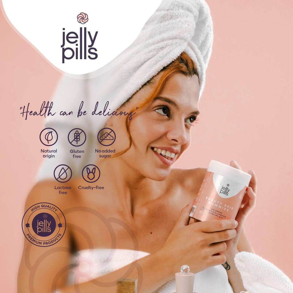 Jelly Pills® Hydrolyzed Collagen Gummies with Hyaluronic Acid and Coenzyme Q10 Jelly Pills Au supplements