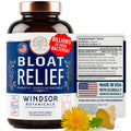 Bloat Relief Probiotic and Digestive Enzymes - Anti Bloating Turmeric, Fennel, Bromelain IBS WINDSOR BOTANICALS Au supplements