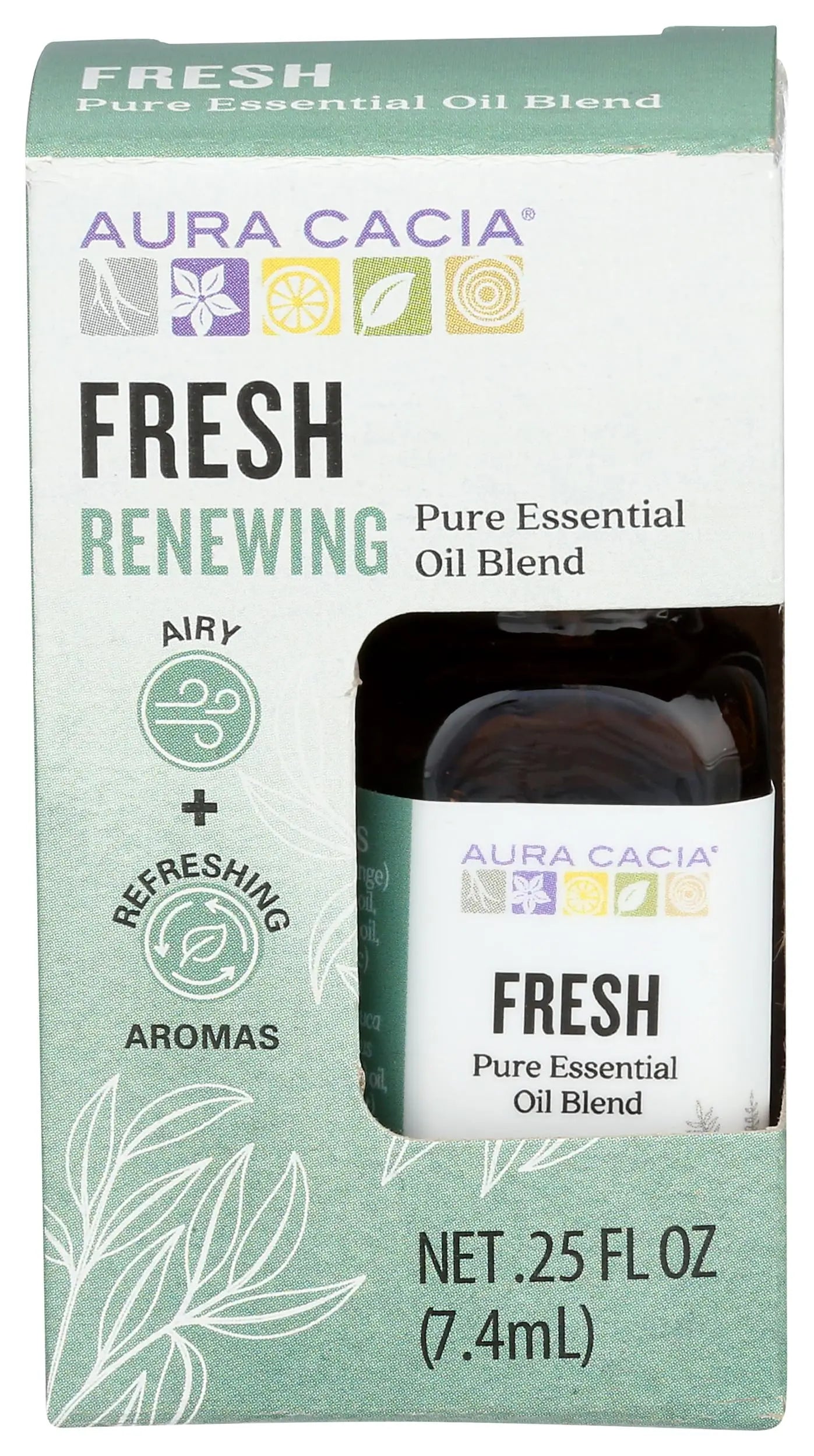 AURA CACIA Fresh Essential Oil Blend, 0.25 FZ Aura Cacia Au supplements