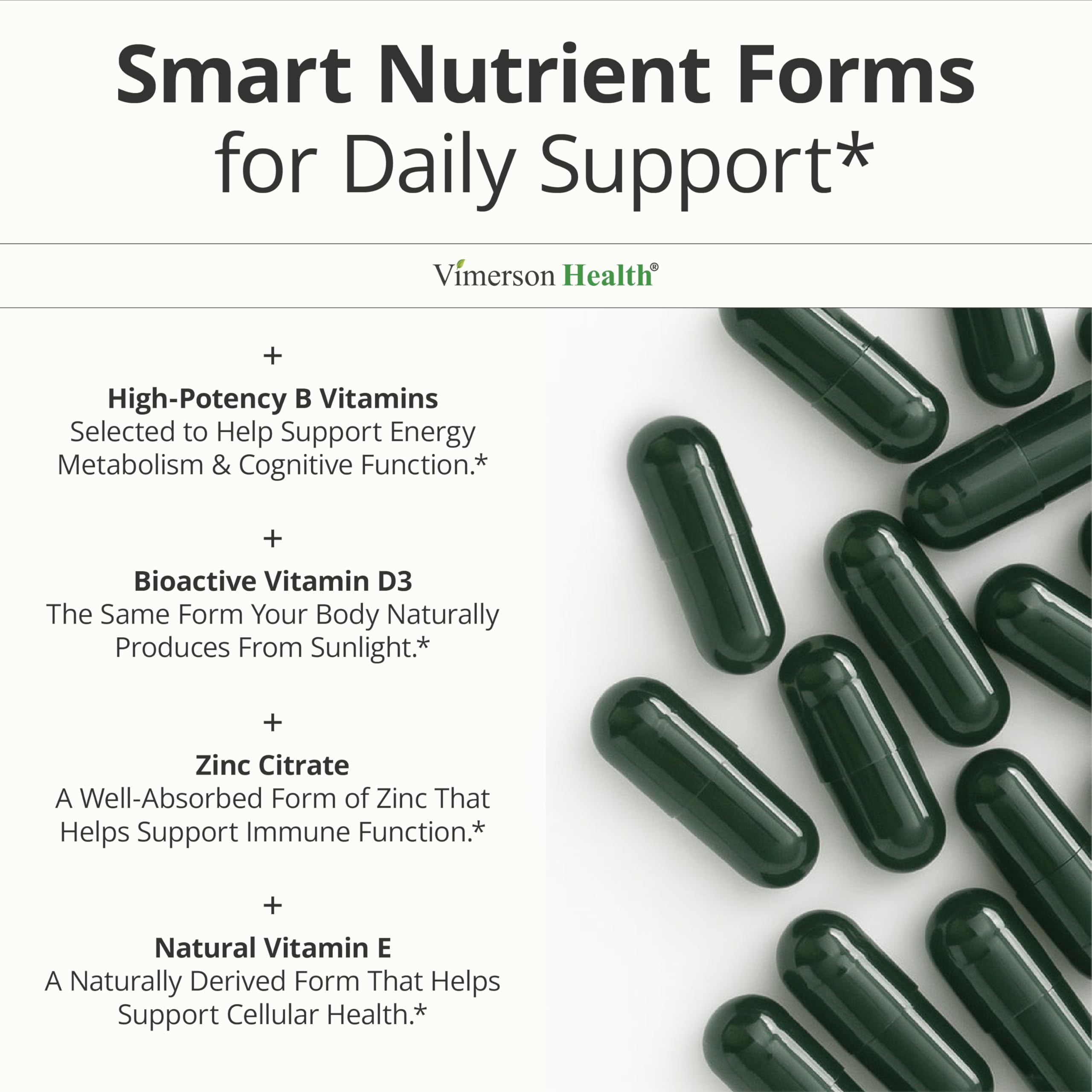 Multivitamin for Women with Vitamins and Minerals for Energy, Focus and Immune Health – Premium Daily Womens Multivitamins