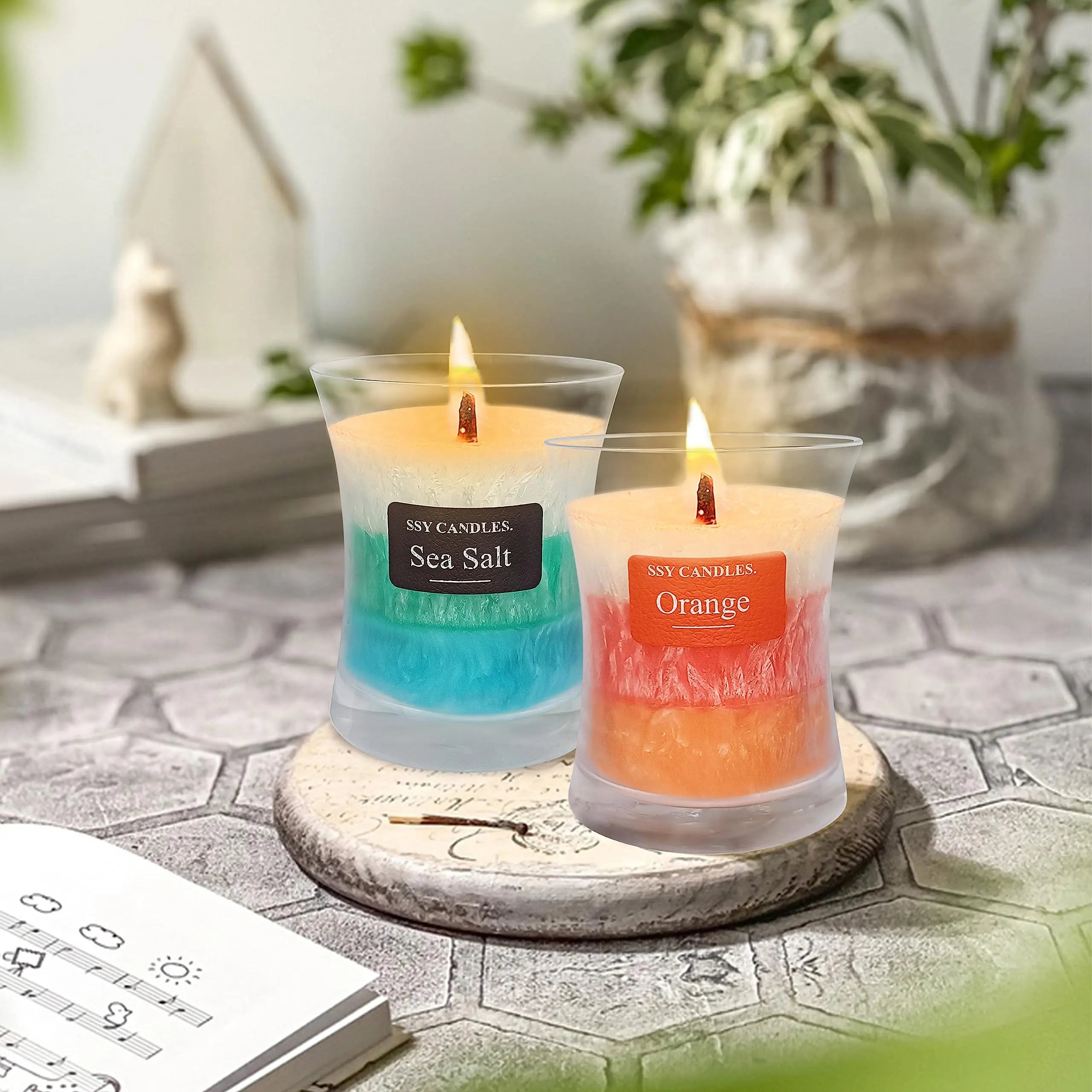 Citrus Jar Aromatherapy Candle Scented Candle Handmade Soy Candles Wood Candles Wick Fragrance SEUCRWAX Au supplements