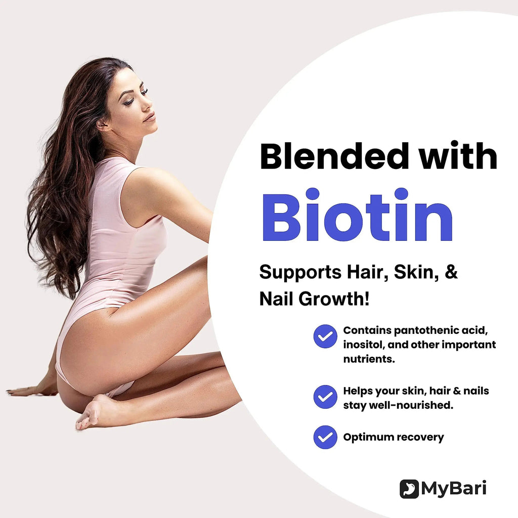 MyBari All-in-One Bariatric Multivitamin with Iron - Made in USA - for Men & Women - Supports Gastric Sleeve & Bypass with 42+ Fruit & Veggie Blend - 60 Liquid Capsules MyBari Au supplements