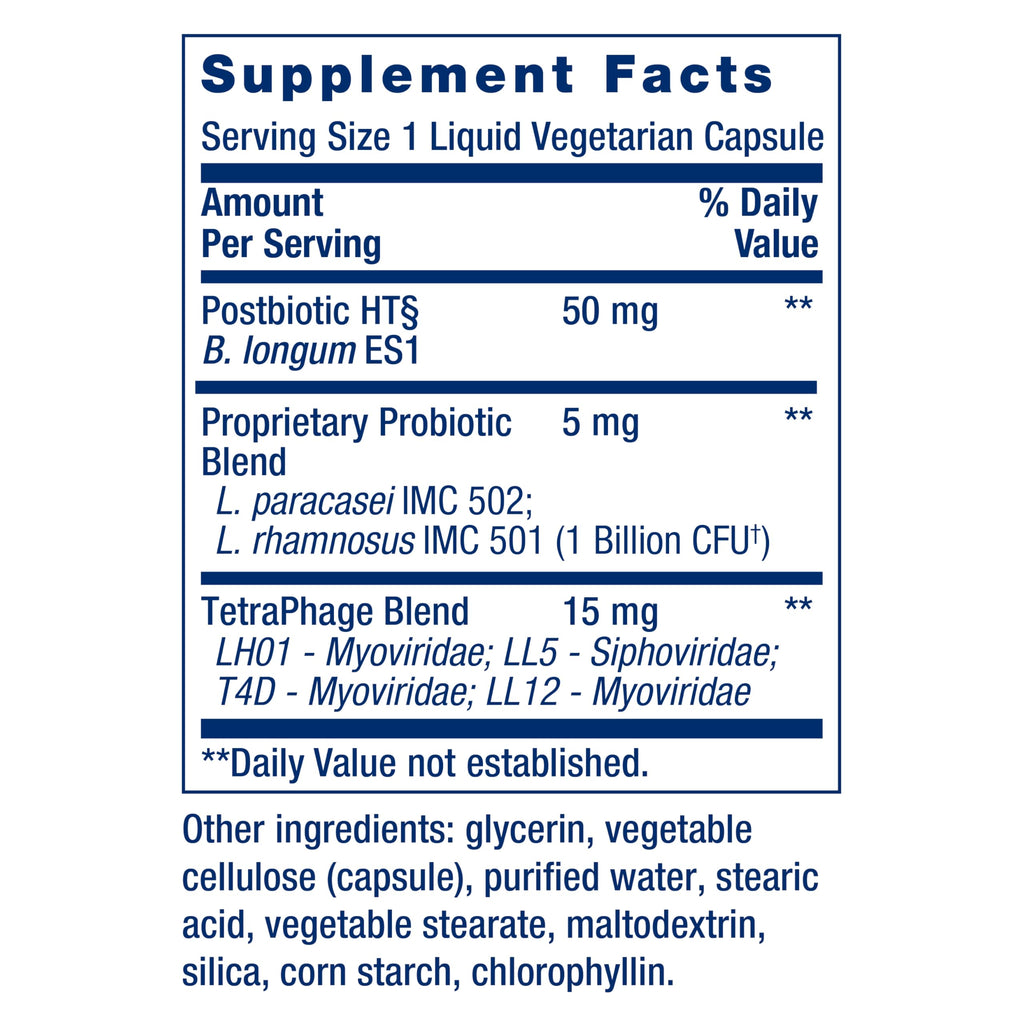 Life Extension FLORASSIST® Probiotic GI with Phage Technology, Digestive Health Supplement, microbiome Balance, Gut Health, Gluten Free, Vegetarian, 30 Capsules Life Extension Au supplements