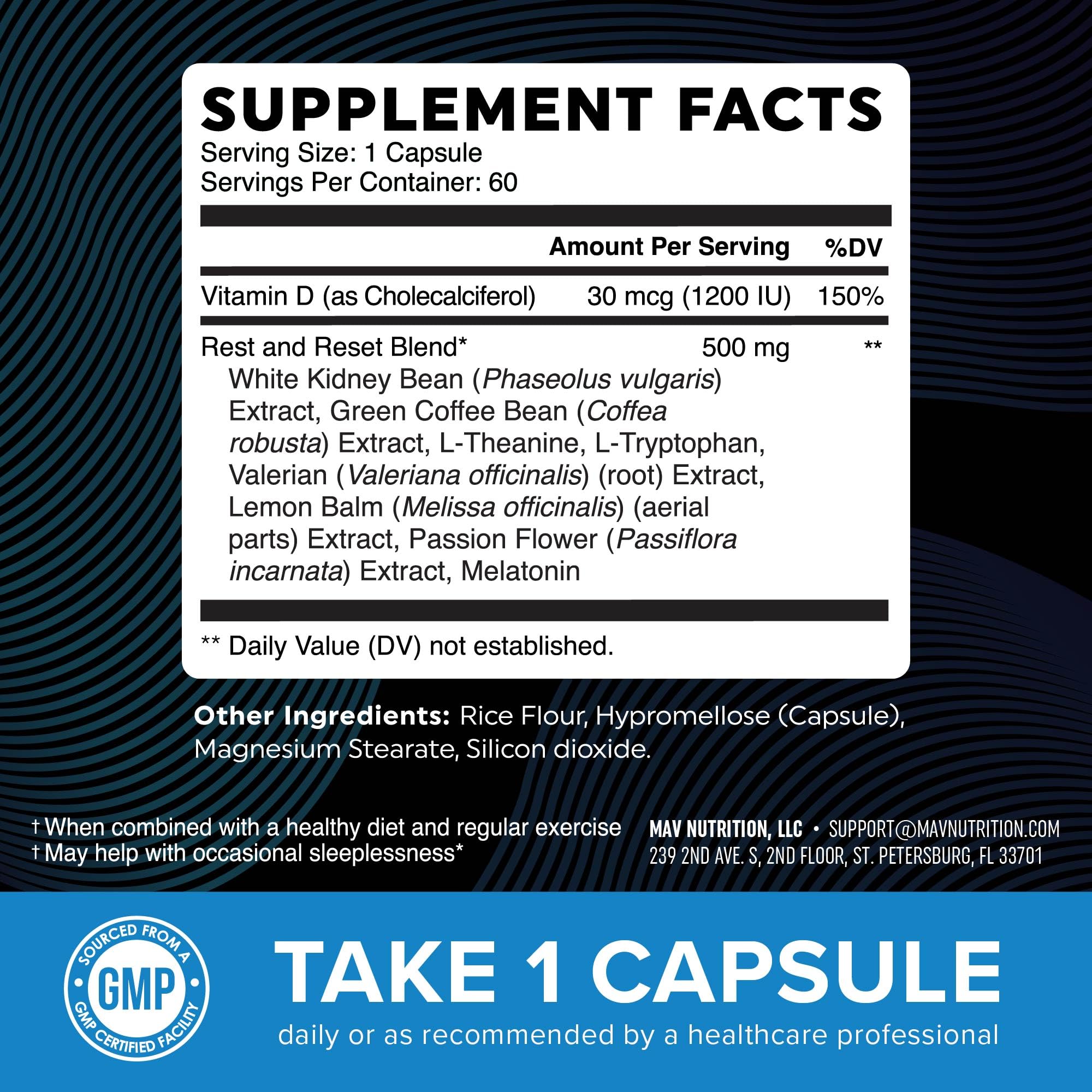 Night Time Fat Burner for Weight Loss Support & Sleep Aid | Appetite Suppressant, Carb Blocker, Nighttime Metabolism Booster for Stomach Fat Burner