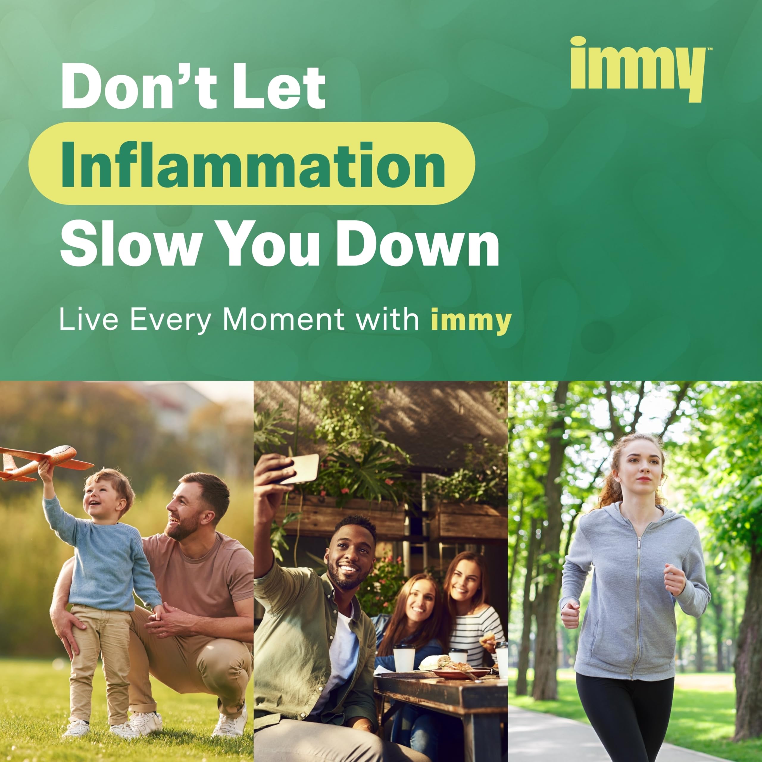 IMMY Doctor-Developed Inflammation Support - 90 Capsules - Supports Healthy Inflammatory Response & Immune Resilience