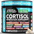 Clean Nutra Cortisol Supplements For Women | Maca Root Ashwagandha Cortisol Detox Manager Reducer + Slippery Elm Fenugreek Lions Mane Shilajit Rhodiola Sea Moss Tongkat Ali Cordyceps Ginseng Beet Root Clean Nutraceuticals Au supplements