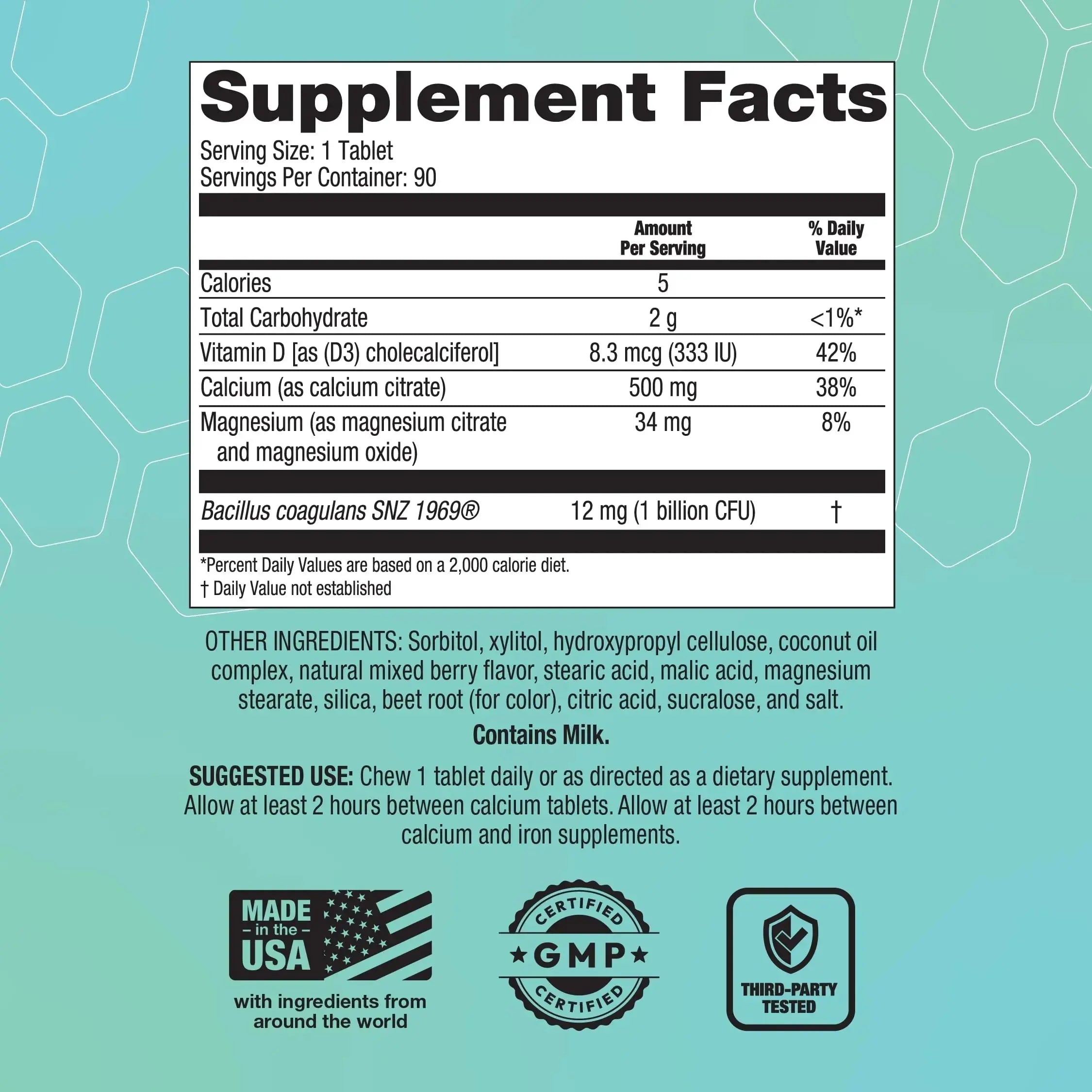 Bariatric Choice Multivitamin & Calcium Bundle (1-Month Supply) | 45mg Iron Multivitamin + 500mg Calcium Citrate with D3 & Probiotics | Bariatric Choice Au supplements