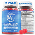 Magnesium Gummies - Triple Magnesium Complex, Magnesium Glycinate Gummies | Magnesium Glycinate, Malate, Citrate w/ D3 B6 B12, for Calm