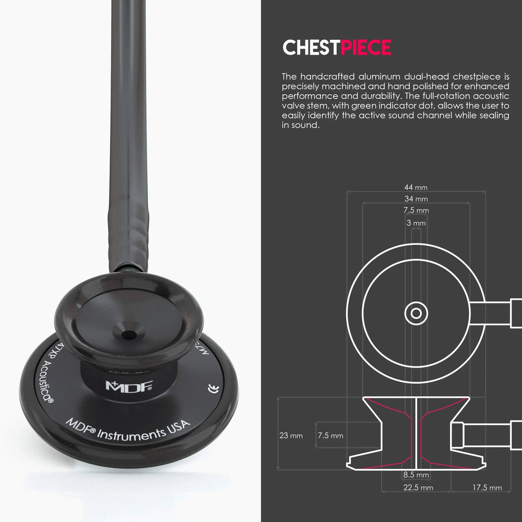 MDF Acoustica Lightweight Stethoscope for Doctors, Nurses, Students MDF Instruments Au supplements