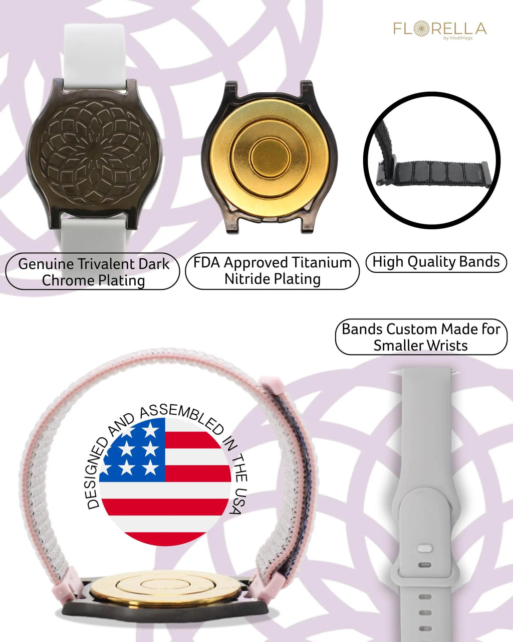 MediMags Period Pain Relief Device - Clinically Proven, All Natural Relief for A Life On The Go - The Florella Therapeutic Device Helps Alleviate The Pain from Menstrual Cramps. Florella Au supplements