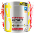 C4 Ripped Sport Pre Workout Powder Fruit Punch - NSF Certified for Sport + Zero Sugar Preworkout Energy Supplement for Men & Women - 135mg Caffeine