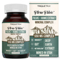 Flora Fulvic | Fulvic Acid + Humic Acid Complex – 550 mg |Mined in Utah, Prehistoric Deep Earth Extract | Immunity, Gut, Digestion – Natural Trace Mineral Complex