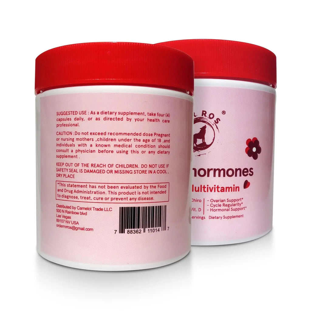 Mr Ros PCOS Multivitamin for Women – Happy Hormones Formula – Myo & D-Chiro Inositol 40:1, Omega-3, Vitamin D3, Zinc & Magnesium Mr Ros Au supplements