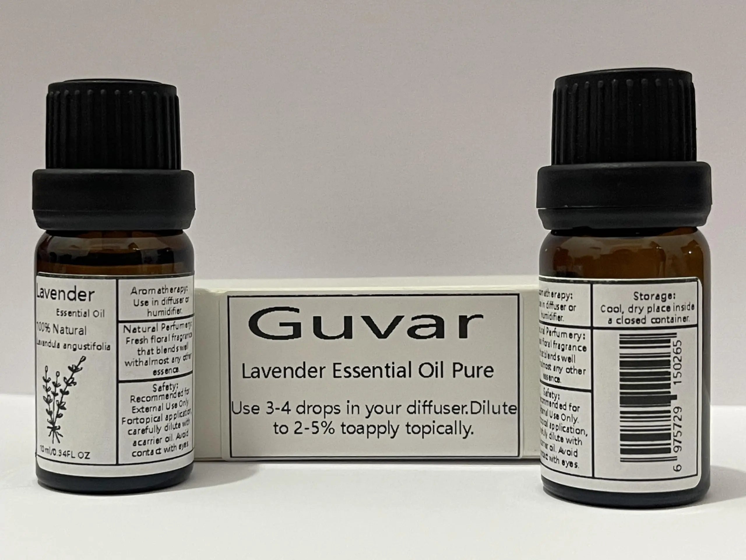 Guvar Lavender Essential Oil Pure for Diffuser for Aromatherapy and Home 100% Pure Natural Extraction Guvar Au supplements