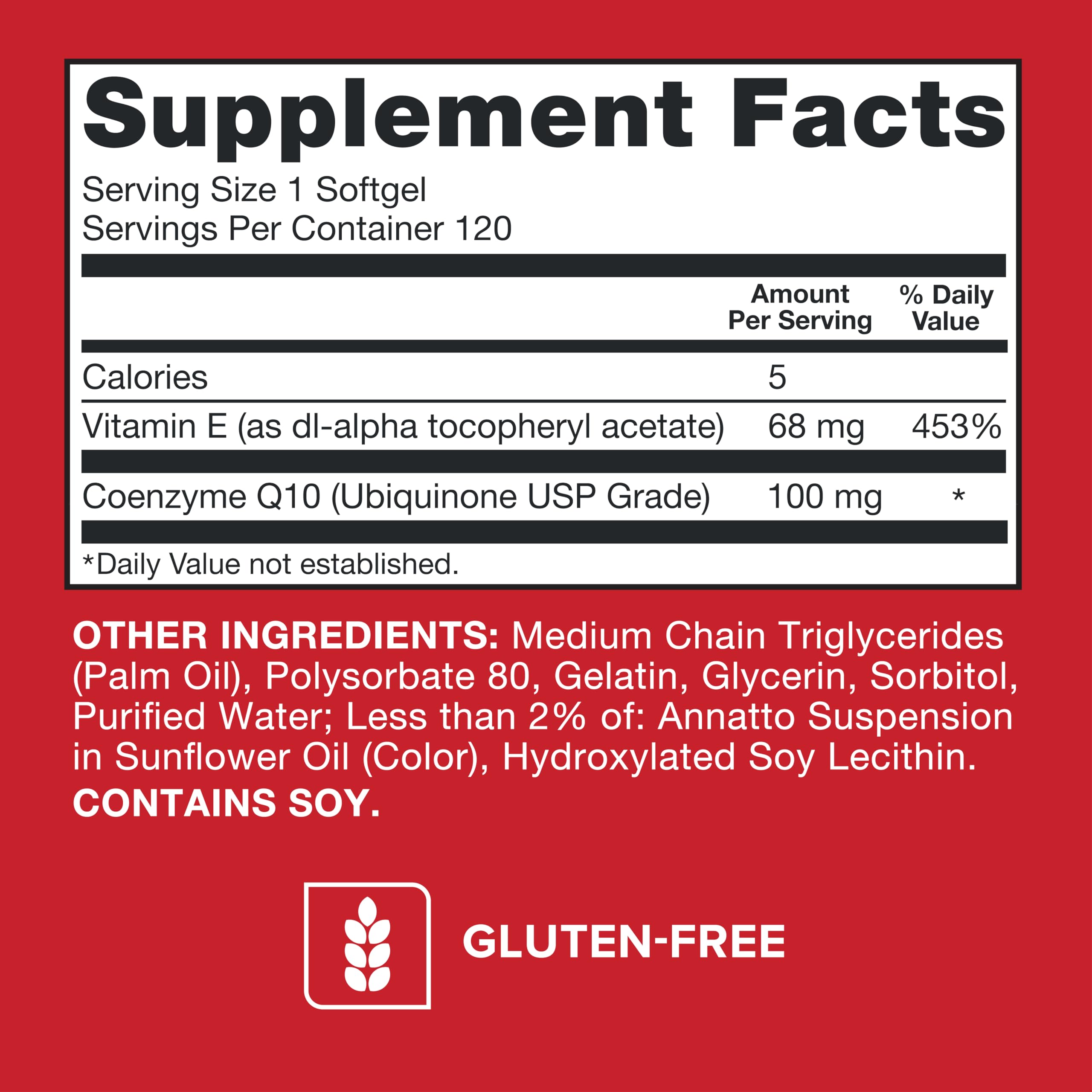 Qunol Ultra CoQ10 100mg, 3x Better Absorption, Patented Water and Fat Soluble Natural Supplement Form of Coenzyme Q10