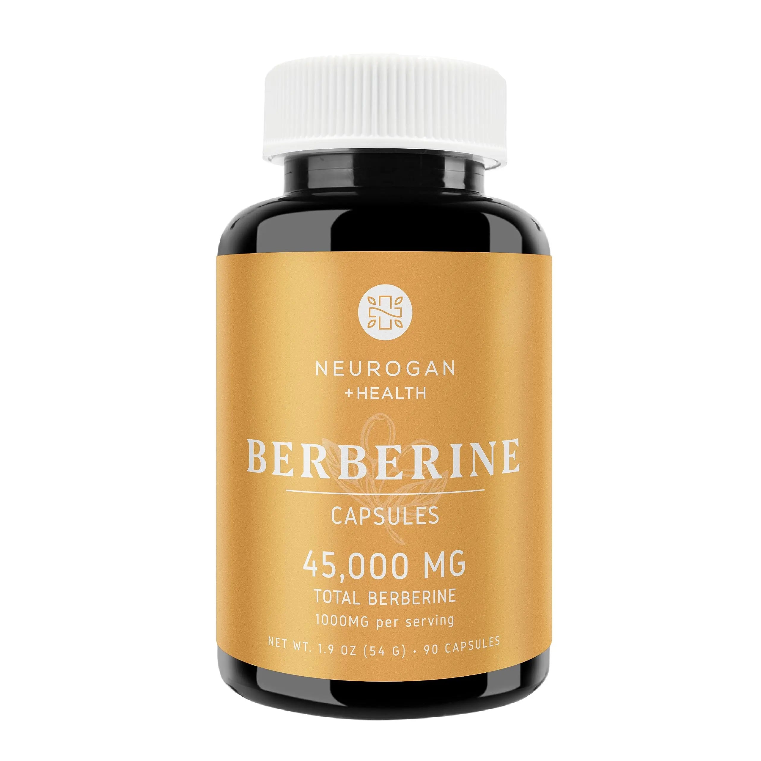 Neurogan Berberine Supplement Capsules, Weight Management Support - 45,000MG Natural Neurogan Au supplements