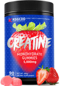 KGGCDD 99.99% Creatine Monohydrate Gummies for Men & Women, 5,000mg Tasty Creatine Gummies for Muscle Strength, Endurance, Recovery & Sugar Free, Gluten-Free, Vegan, Non-GMO, 90 Count KGGCDD Au supplements