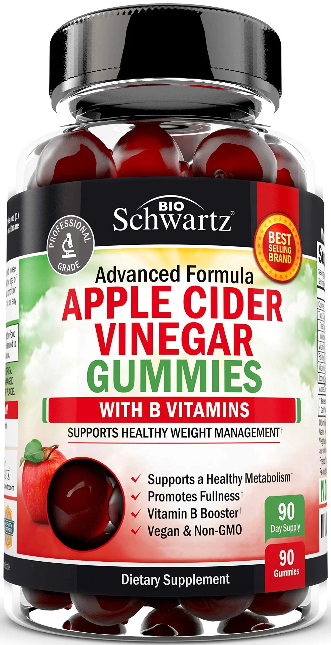 Apple Cider Vinegar Gummies for Weight Loss - ACV Gummies with The Mother BioSchwartz Au supplements