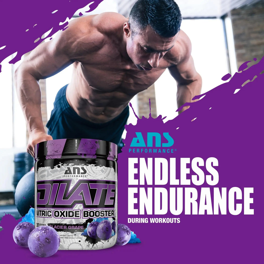 ANS Performance Dilate Pump PreWorkout Powder - Dietary Supplement - Maximizes ANS Performance Au supplements