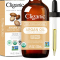 Cliganic USDA Organic Argan Oil, 100% Pure | for Hair, Face & Skin | Natural Cold Pressed Carrier Oil Cliganic Au supplements