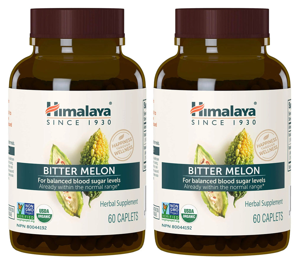 Himalaya Organic Bitter Melon/Karela Herbal Supplement, Glycemic Support and Weight Himalaya Au supplements
