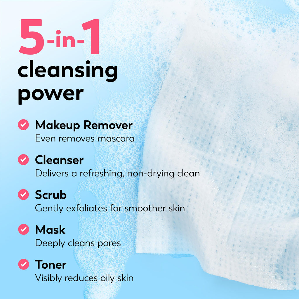 Olay Makeup Remover Wipes, Daily Facials Hydrating Face Cleanser for Normal to Dry Skin