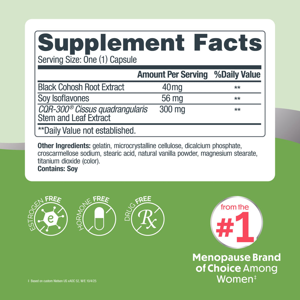 Estroven Pre-Menopause Relief, 30 Ct., Clinically Proven Ingredients, Provides Menopause Relief plus Night Sweats & Hot Flash Relief, Drug-Free or Estrogen Free Estroven Au supplements