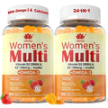 Womens Multivitamin Gummy with Omega 3（DHA/EPA), Vitamin D3 K2, Calcium, Inositol, Daily Womens Vitamin A C E B Complex LILICARE Au supplements