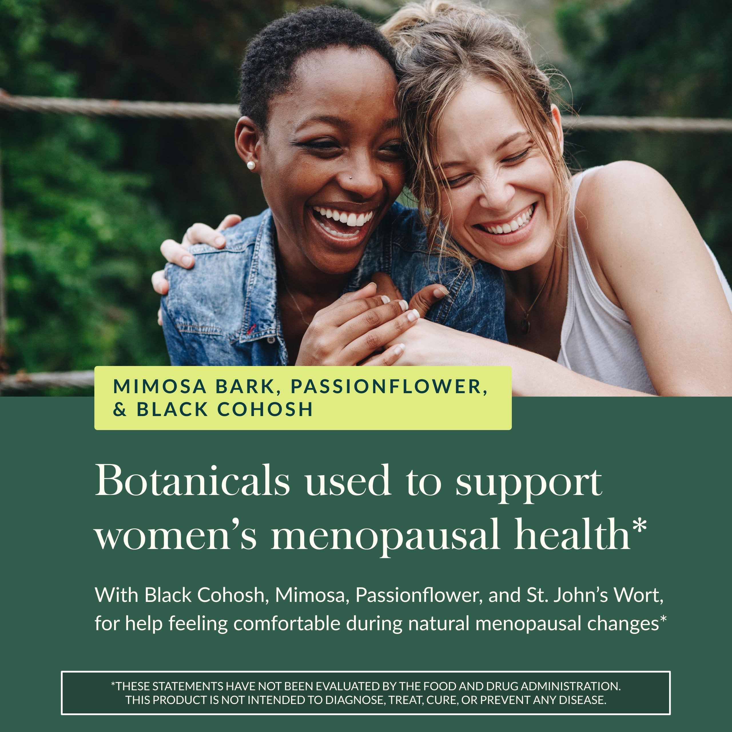 Gaia Herbs Menopause Support Nighttime - Menopause Supplement for Women* - with Black Cohosh, Mimosa, Passionflower & St. John's Wort - 60 Vegan Liquid Phyto-Caps (30 Servings) Gaia Herbs Au supplements