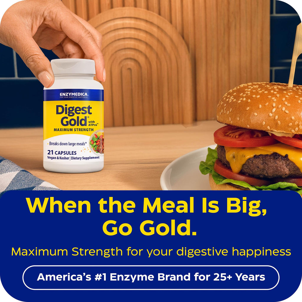 Enzymedica, Digest Gold to Go Pillbox, 21 Capsules