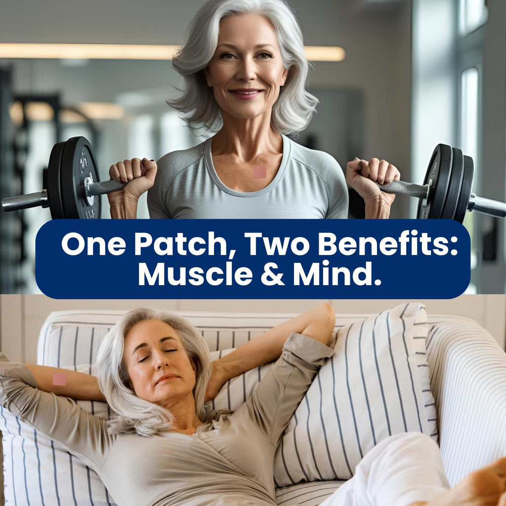 Magnesium Patches for Men and Women - Sleep Support & Relaxation, Muscle Recovery, Nerve Function - USA Made - 30 Premium Fast-Acting, Slow-Release Patches - Live To Shine Live To Shine Au supplements