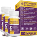 Probiotics for Women- 3 Pack(180 Capsules) - Ultimate Flora Bloom Probiotic Supplement for Women Intimate Rose Au supplements