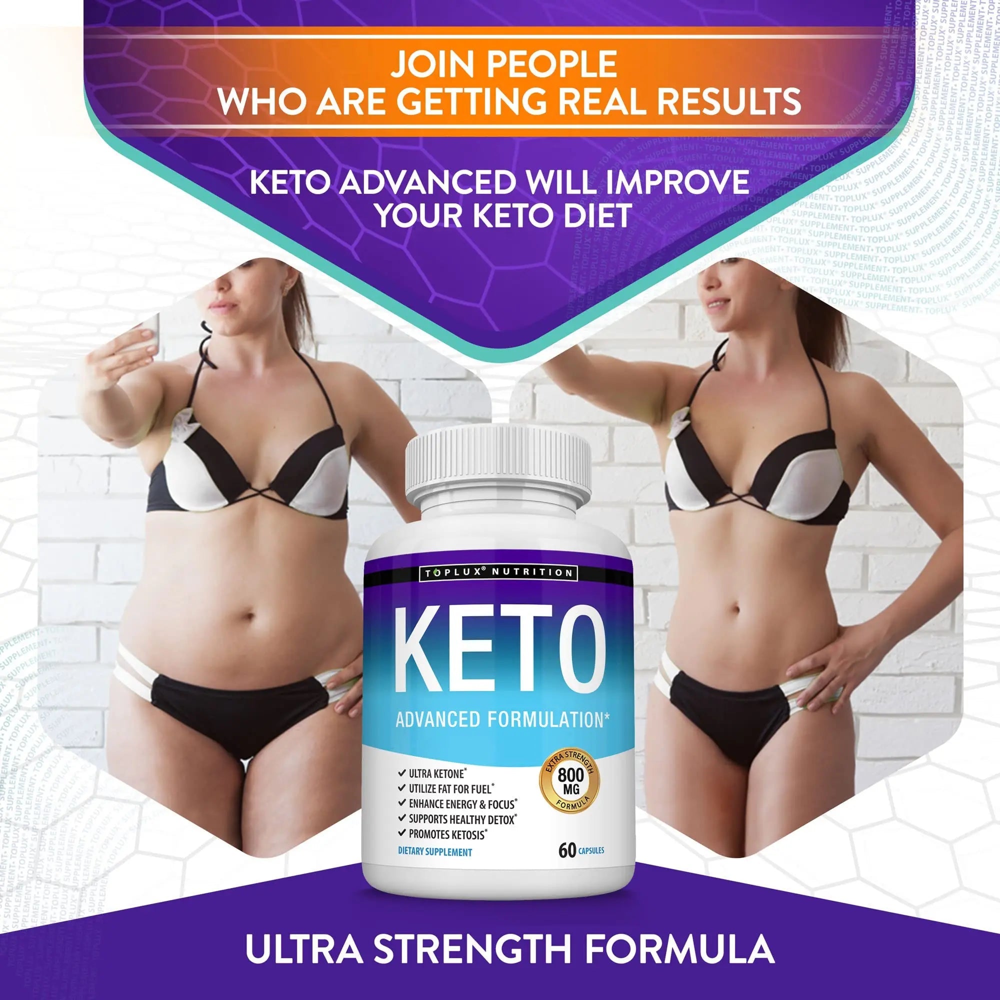 Toplux Keto Pills Ketosis Diet - Natural Ketosis Using Ketone & Ketogenic Diet, Support Toplux Au supplements