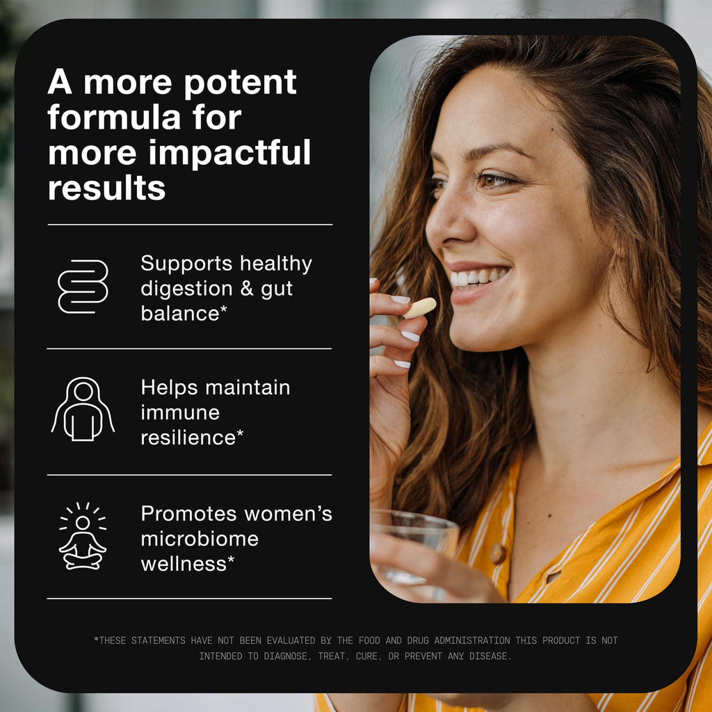 Toniiq Lactobacillus Rhamnosus – Ultra High Strength 100B CFU with Prebiotic FOS – Delayed Release Capsules – Third-Party Lab Tested – 60 Capsules Toniiq Au supplements