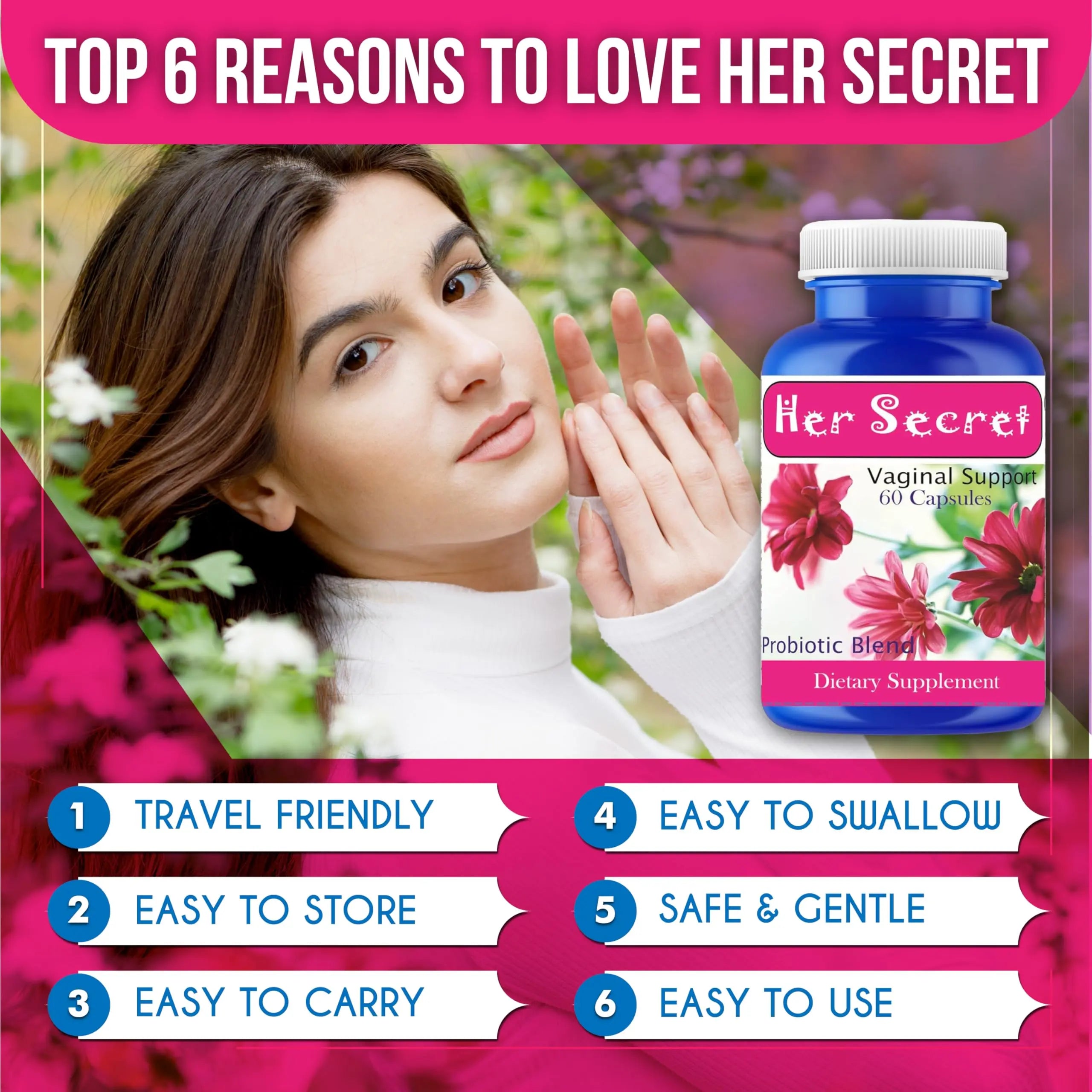 Embarrassed with Femenine Odor? Worried about Female Urinary Odor? Try Femenine Odor Supplement 60 Pills Celebrity LifeStyle Product Au supplements
