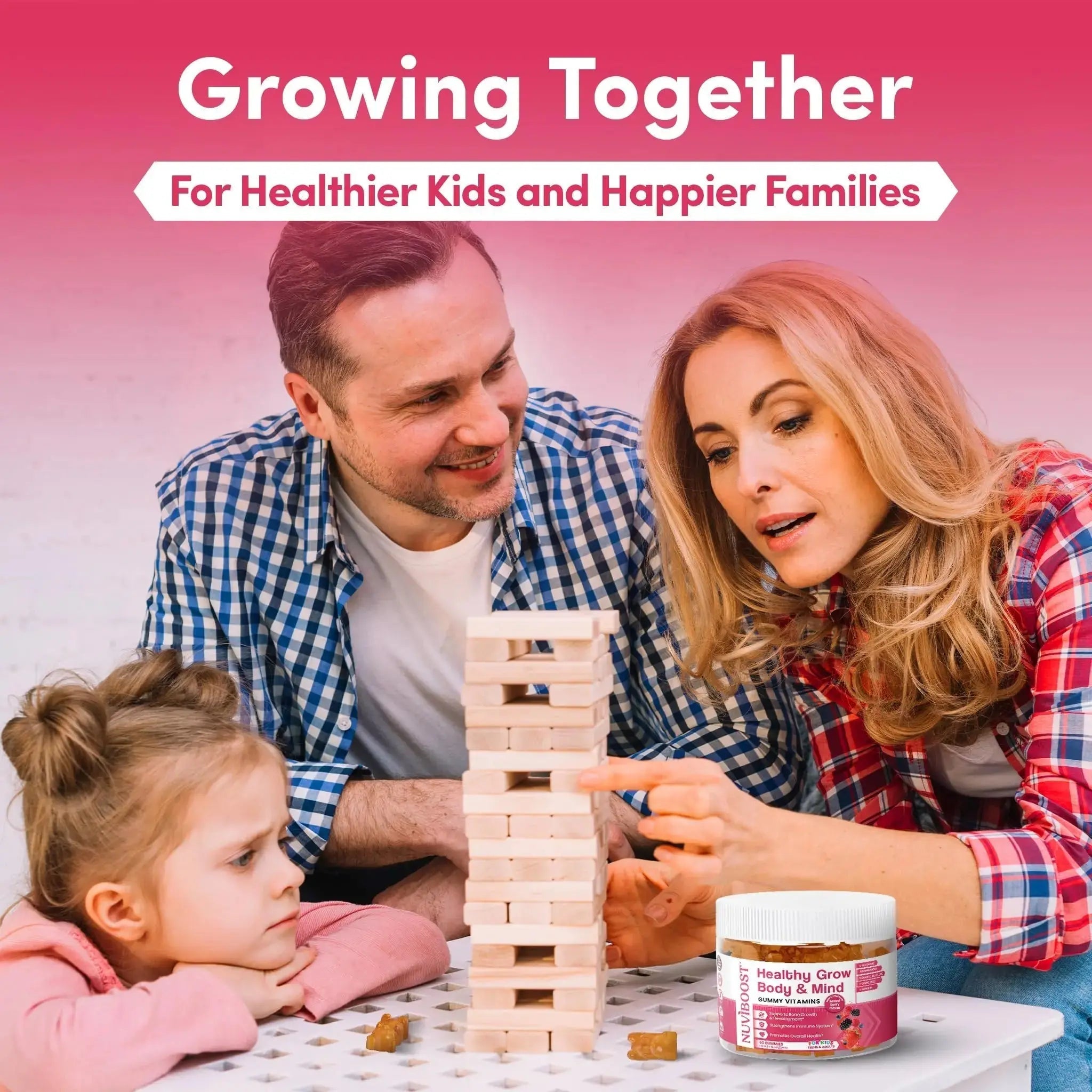 NUVIBOOST Healthy Grow Height Growth Gummies Rich in Calcium, Vitamins C, D3, K2, L-Arginine, Ashwagandha, and Others NUVIBOOST Au supplements