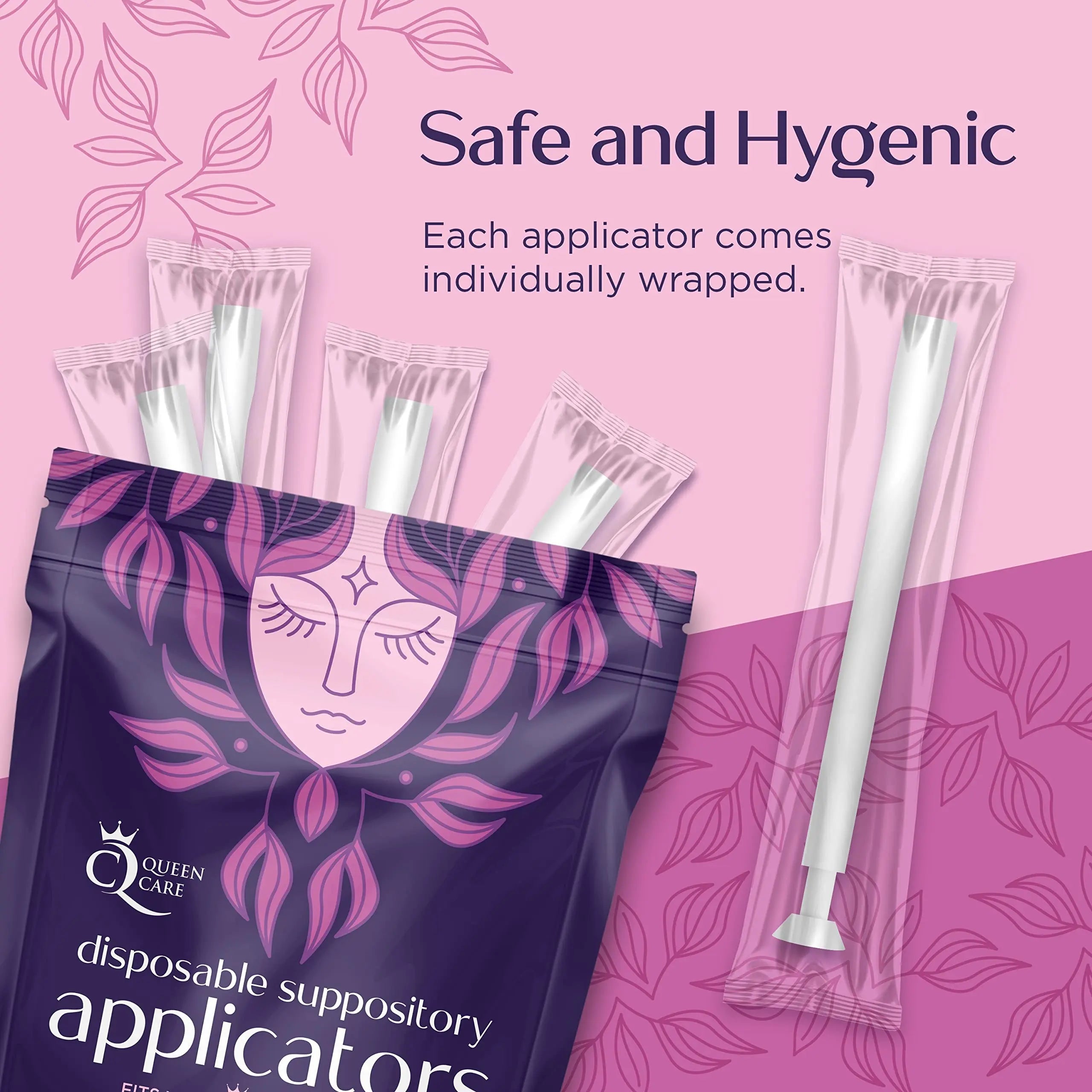 Queen Care - Disposable Suppository Applicator, Boric Acid Applicator, Feminine Care Suppository Applicator Queen Care Au supplements