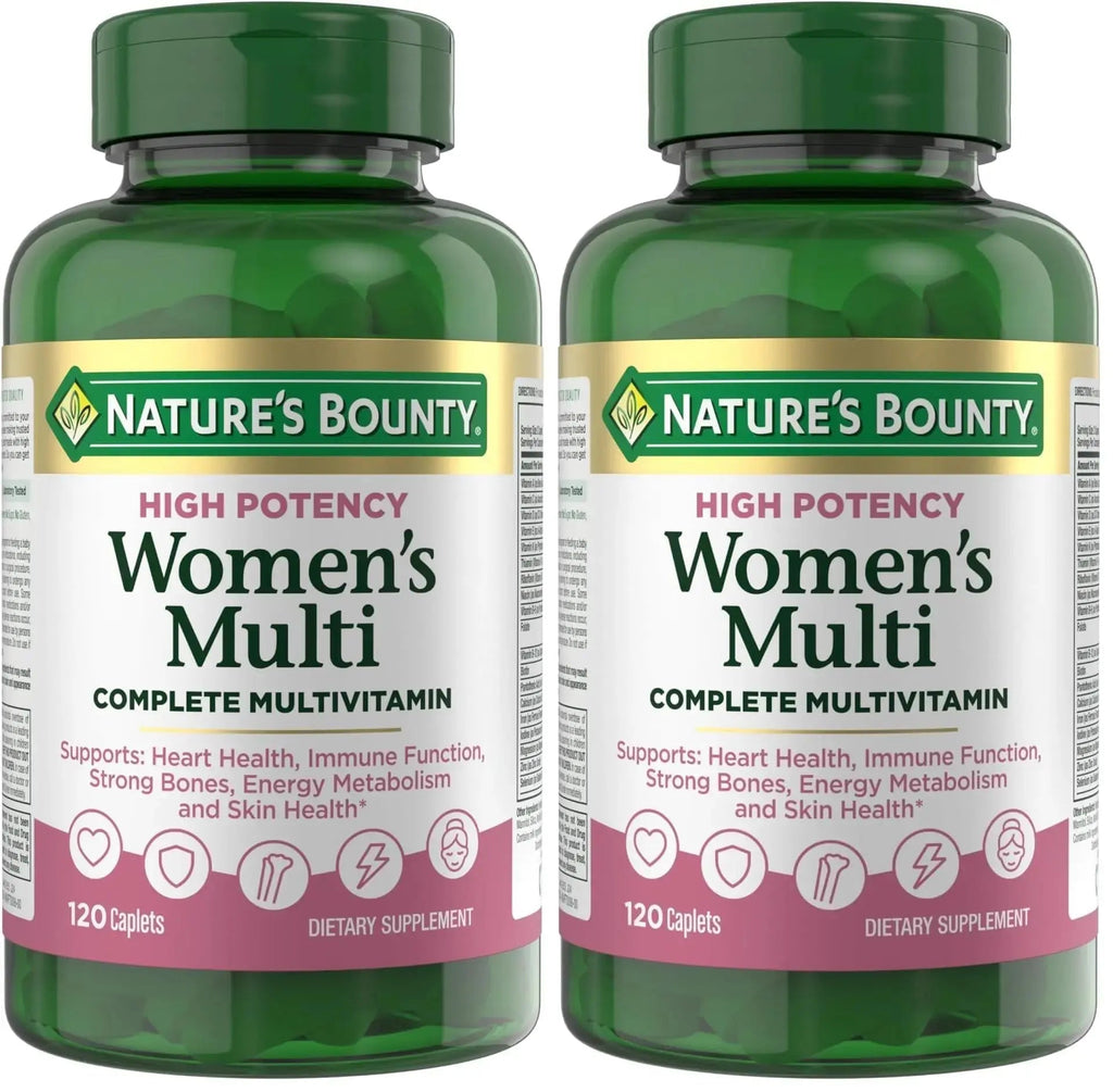 Nature's Bounty High Potency Women’s Complete Multivitamin, Daily Vitamin with Vitamin C, Supports Heart Health & Immune Function Nature's Bounty Au supplements