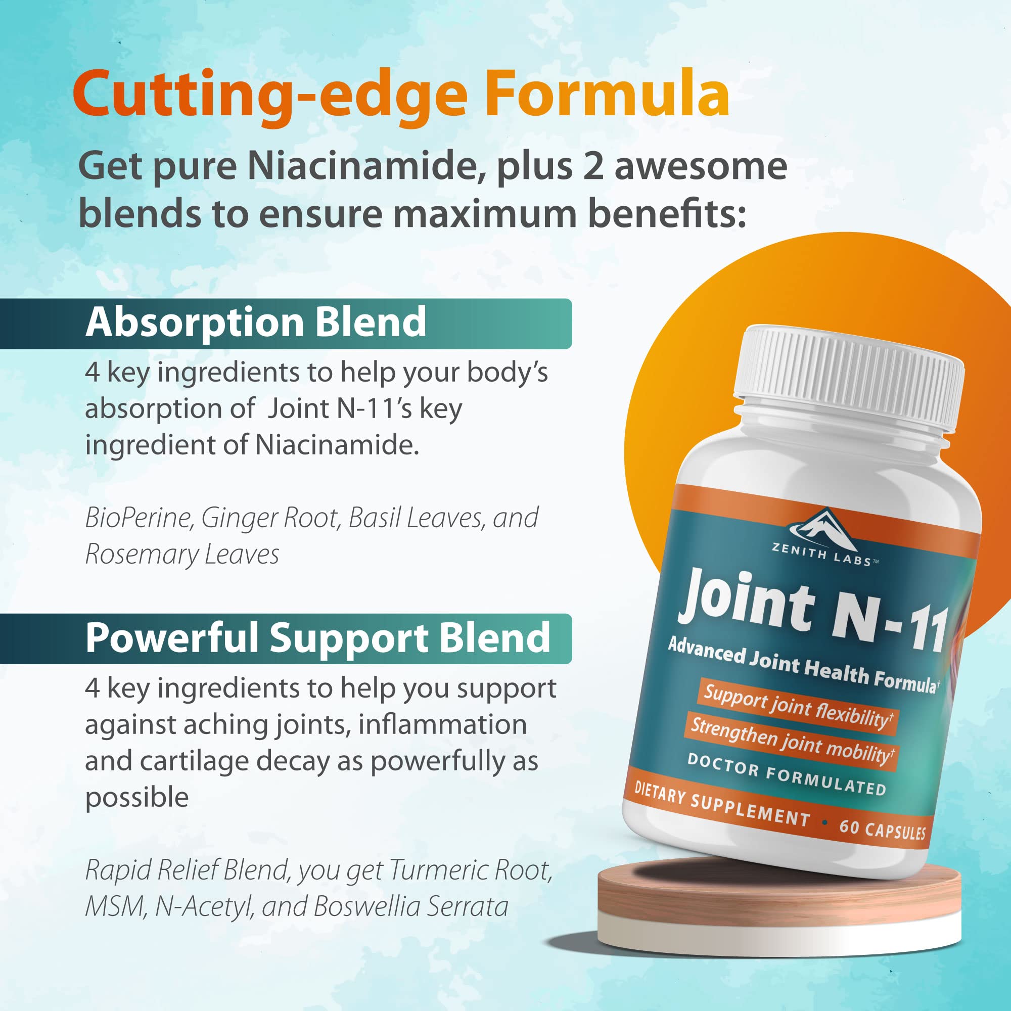 Zenith Labs Joint N-11 Joint Health Supplement Zenith Labs Au supplements