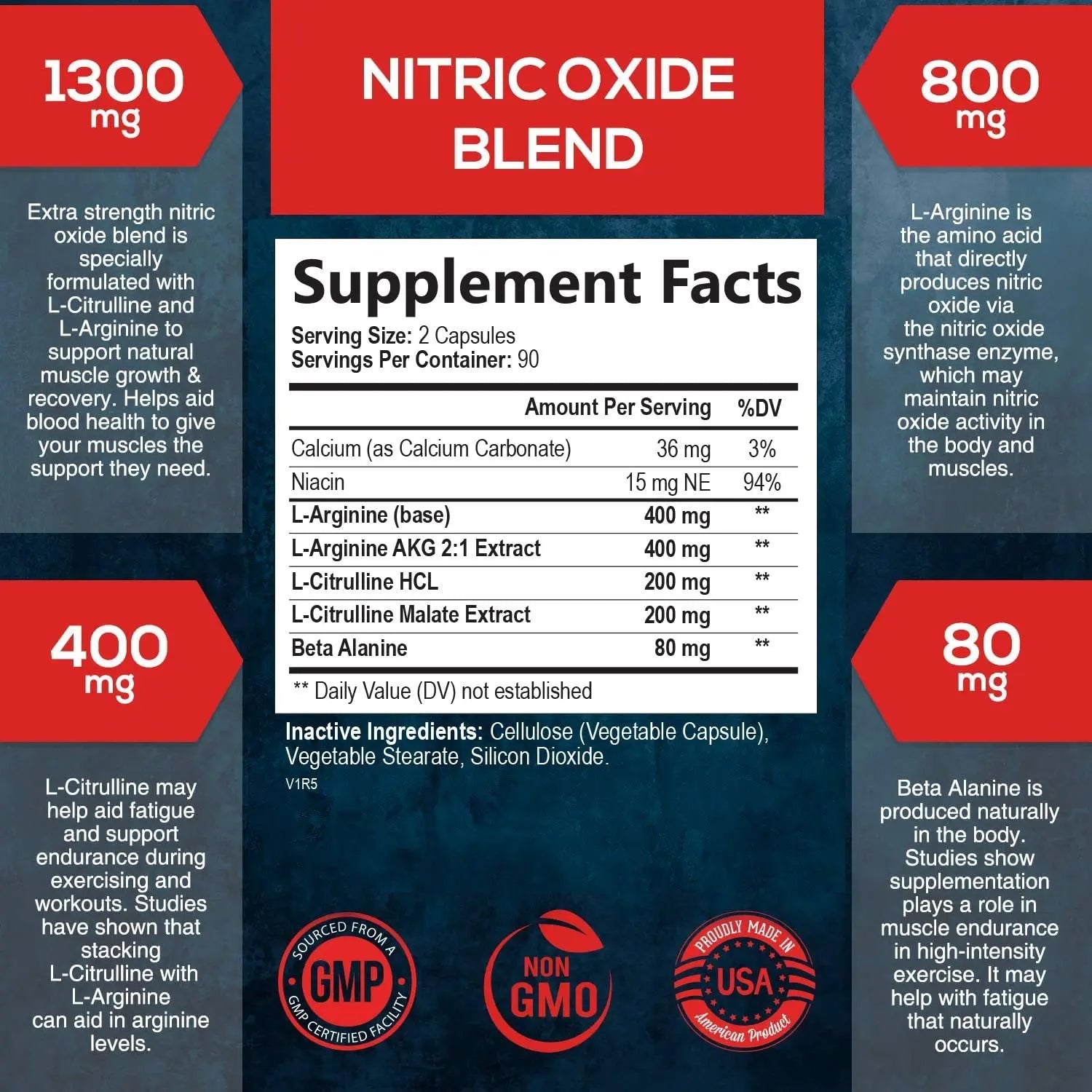 Extra Strength Nitric Oxide Supplement L Arginine 3X Strength - Citrulline Malate, AAKG SILVERONYX Au supplements