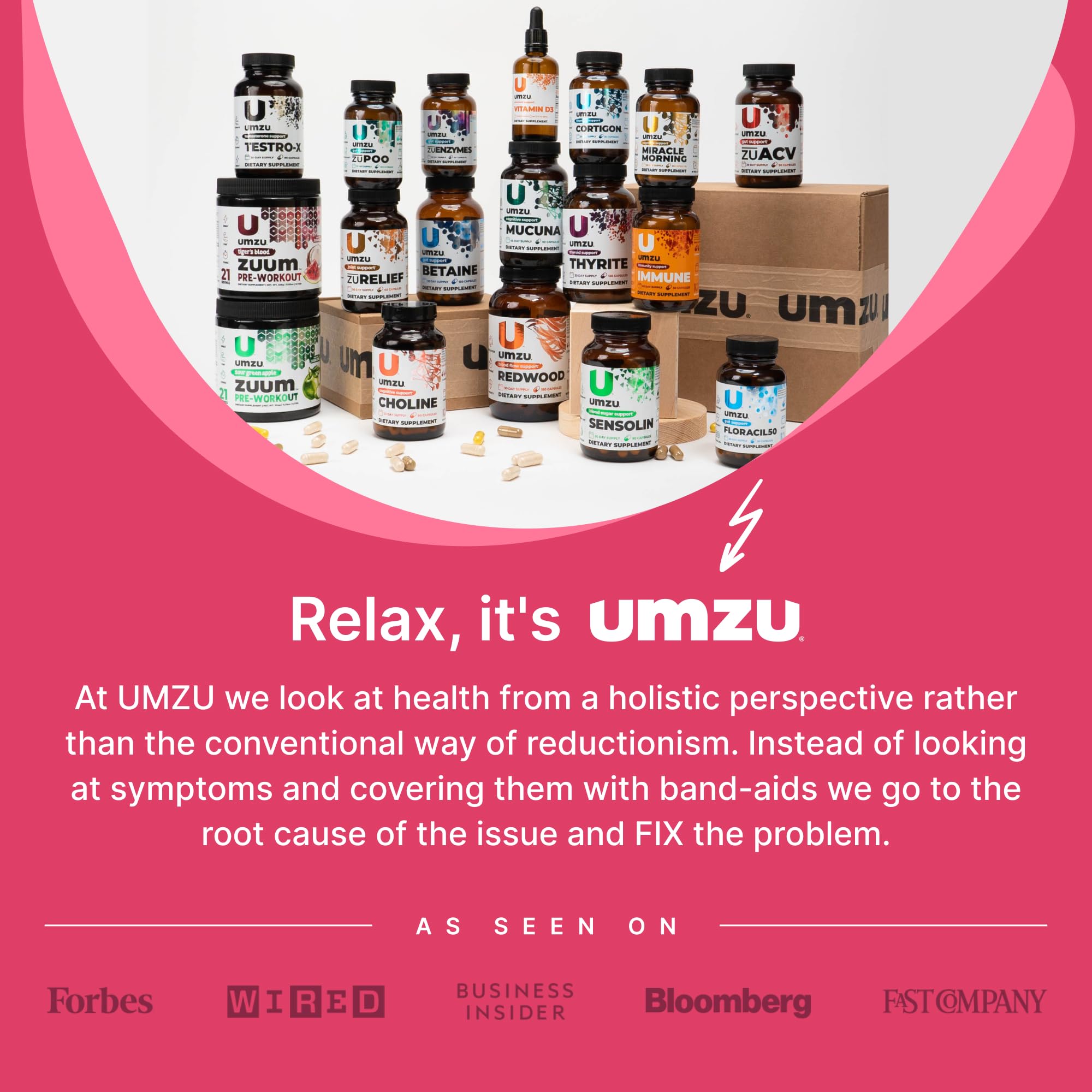 UMZU Daily B, 30 Day Supply – Complete Vitamin B Complex Supplement Blend with B1, B2, B3, B5, B6, B7, B9 & B12 Plus Folic Acid & Biotin – Supports Energy, Focus, Mood,