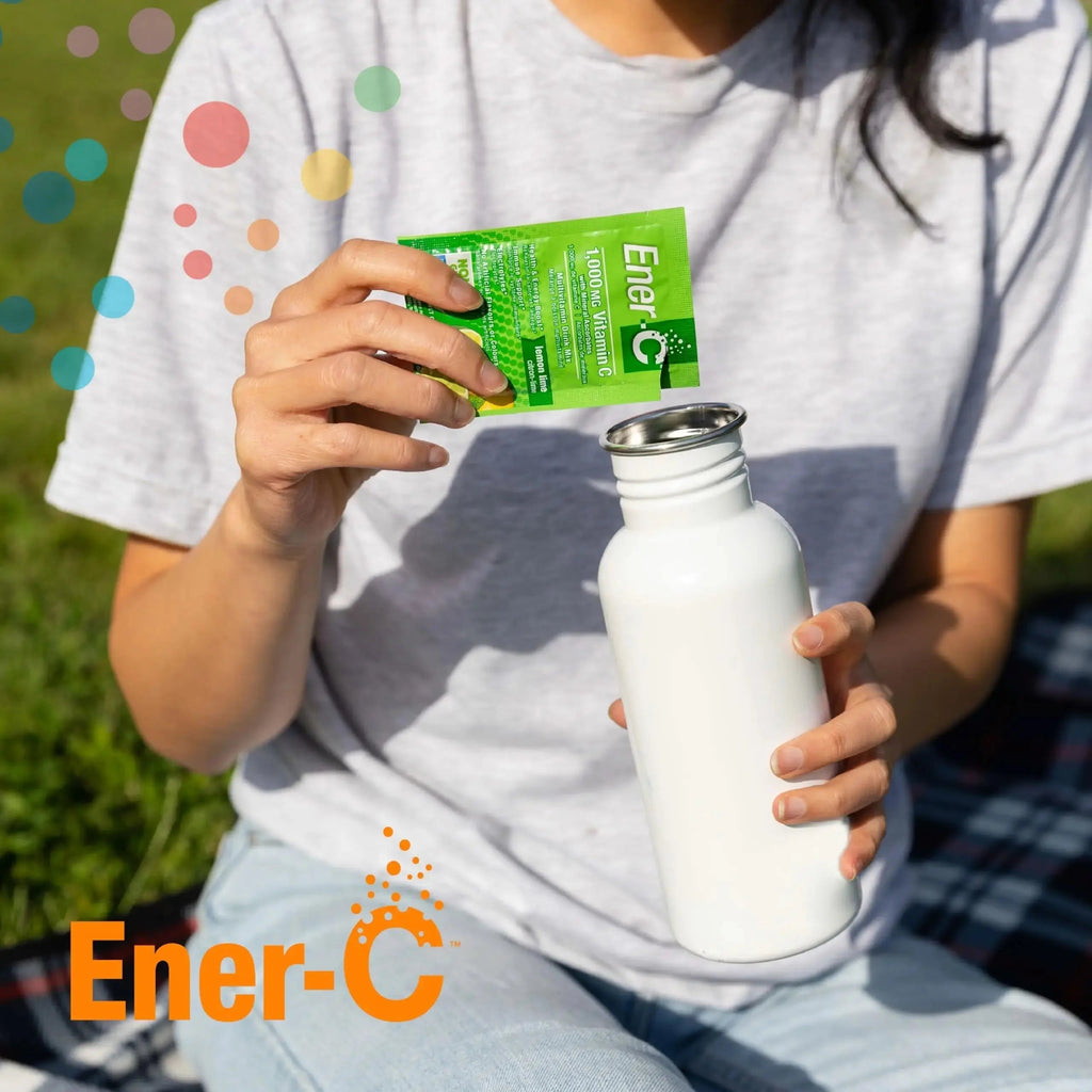 Ener-C Multivitamin Drink Mix - Vitamin Packets for Water, Electrolytes Powder Packets, Vitamin Drink Mix, Hydration Liquid Mix Ener-C Au supplements